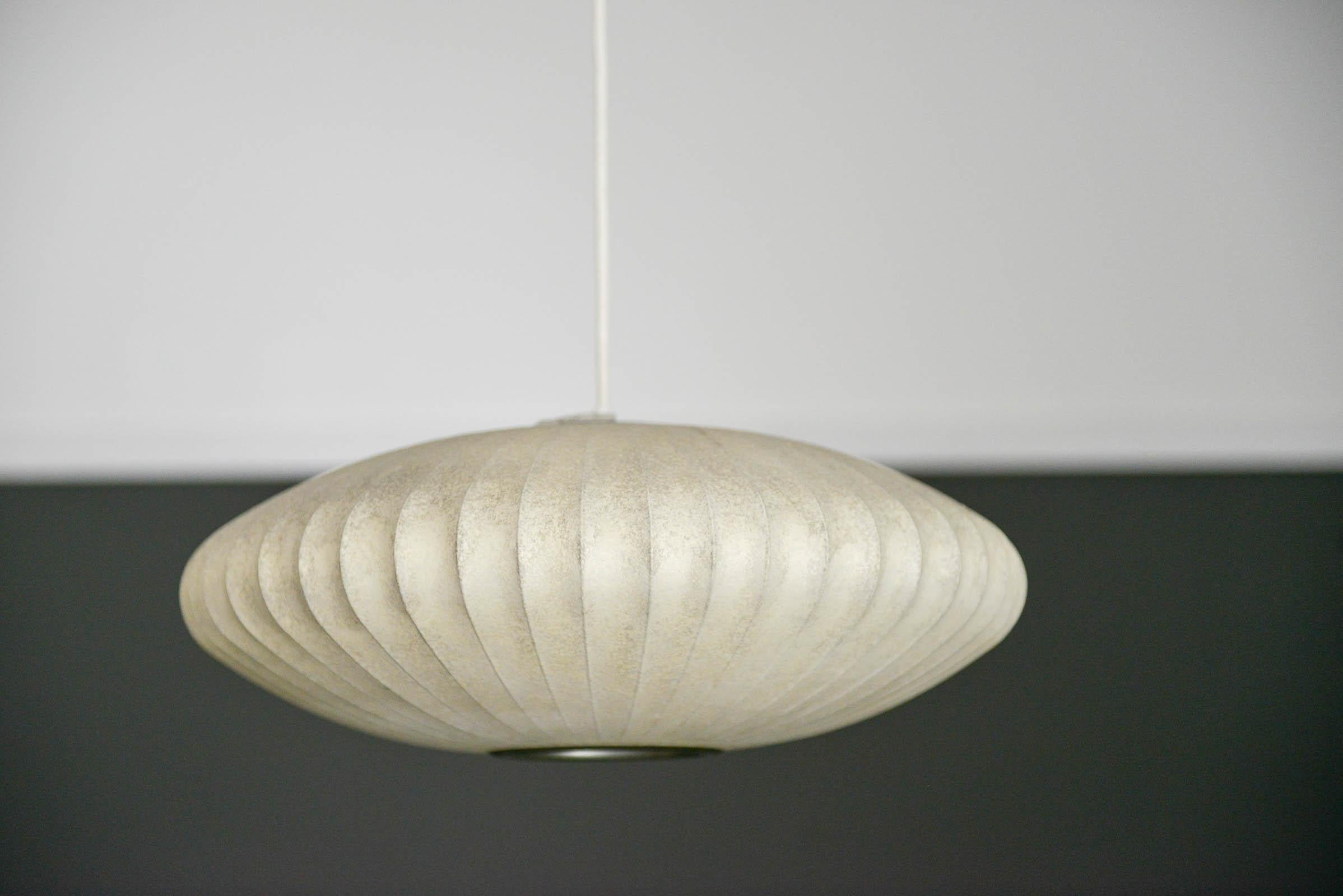 Mid-Century Modern Paire de lampes à bulles George Nelson pour Howard Miller
