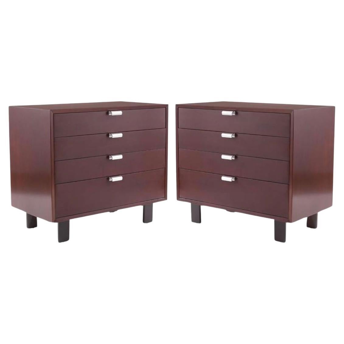 Paar George Nelson Herman Miller Primavera Truhen