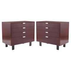 Paire de commodes George Nelson Aerman Miller Primavera