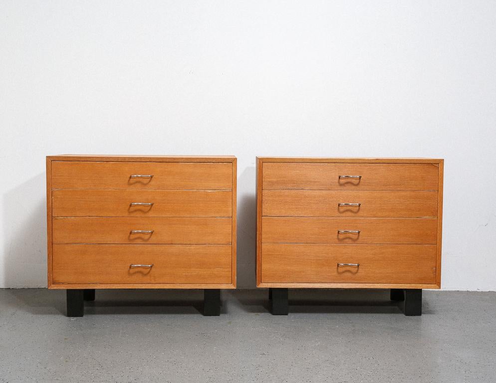 Mid-Century Modern Pair of George Nelson Primavera Dressers for Herman Miller