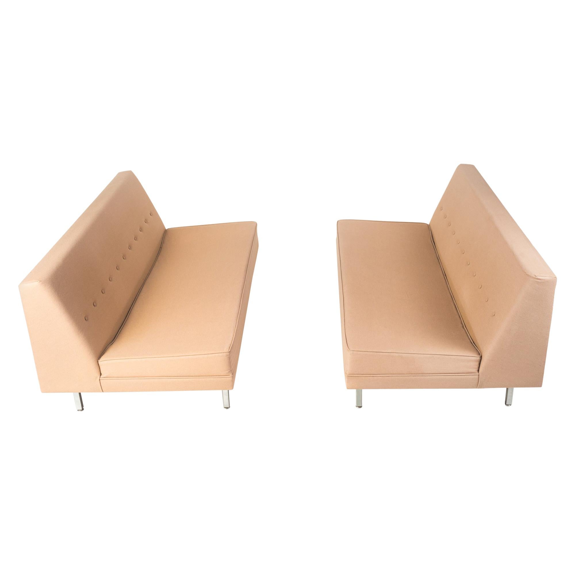 Pair of George Nelson Sofas