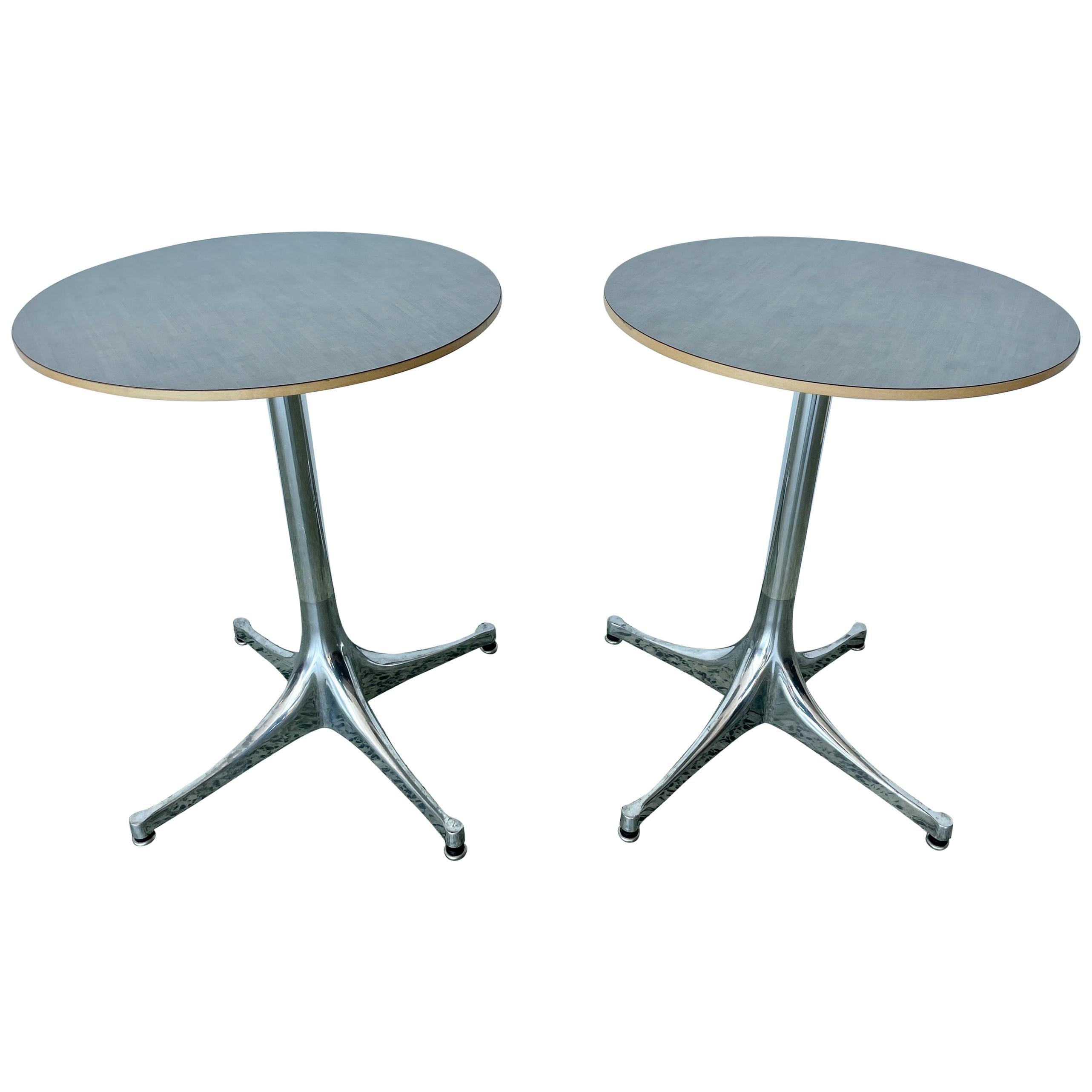 Pair of George Nelson Swag Leg Tables