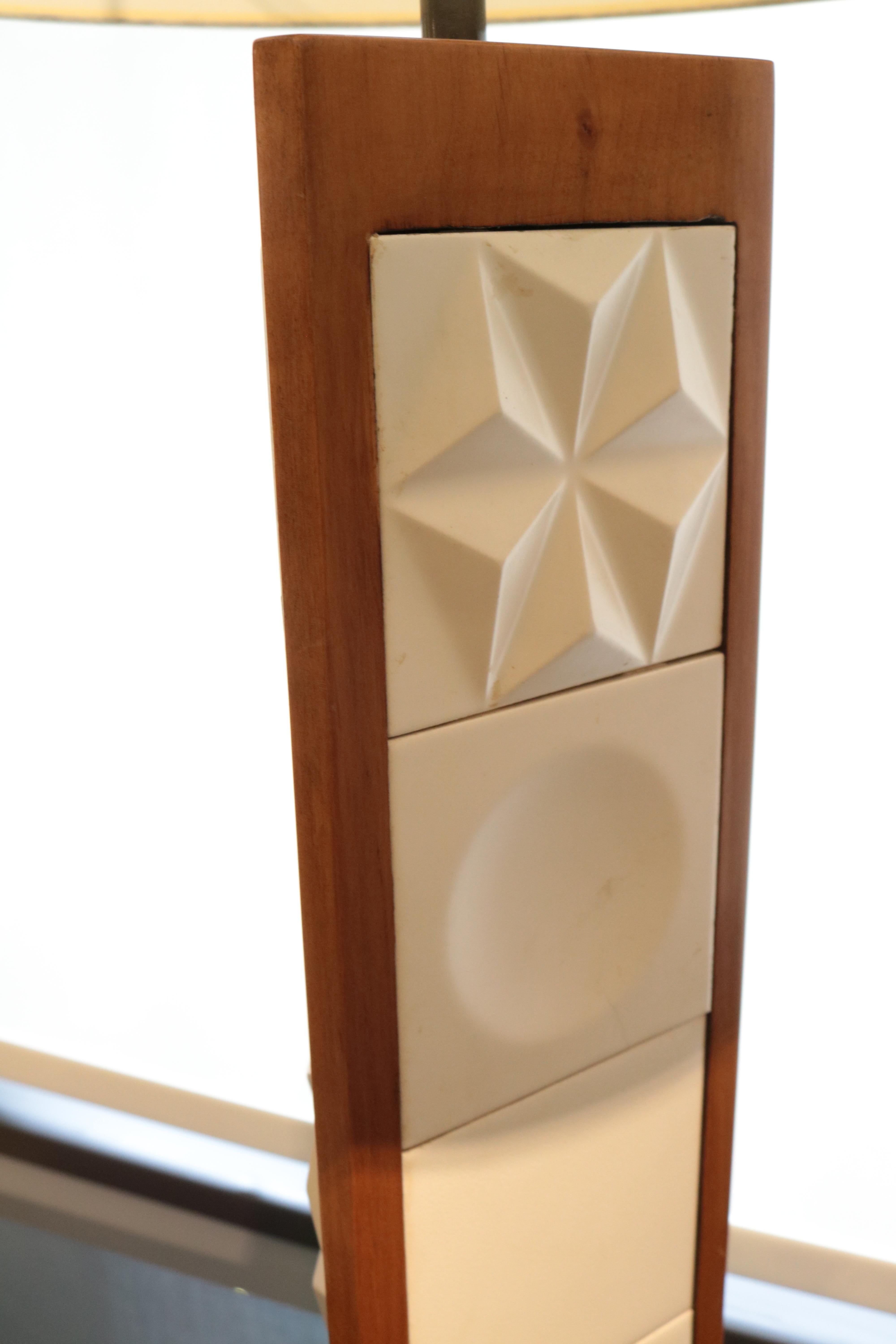 Milieu du XXe siècle Paire de lampes de table George Nelson en vente