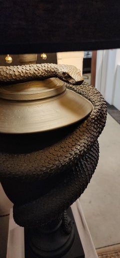 Pareja de lámparas serpiente George Sellers