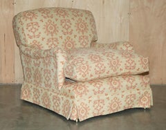 PAAR GEORGE-SMITH-CHELSEA-SESSEL MIT BLUMENMUSTER-POLSTERUNG IM HOWARD-&-SON-STIL
