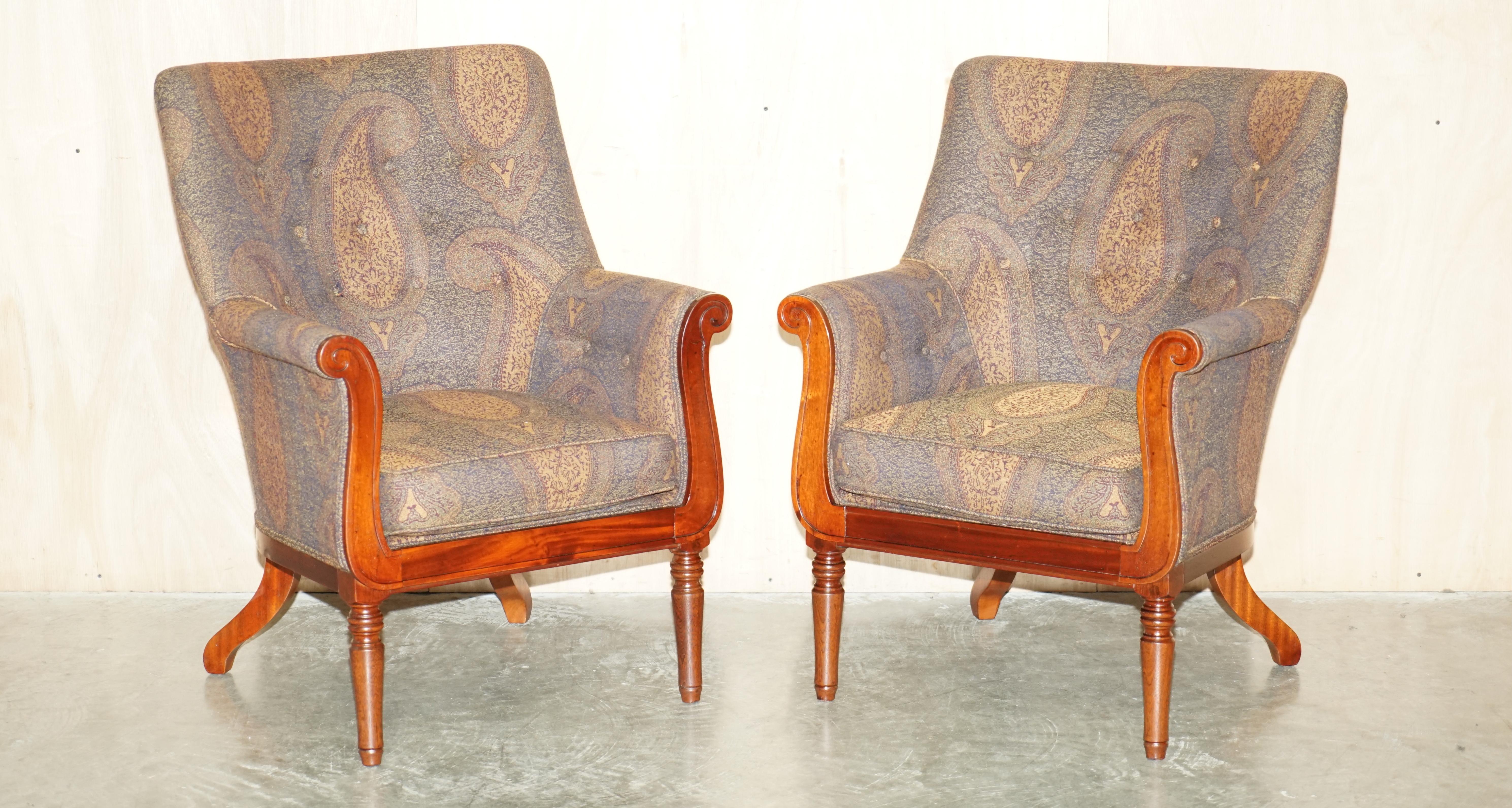 Royal House Antiques

Royal House Antiques is delighted to offer for sale this stunning pair of George Smith William IV RRP £16,000 Library armchairs with stunning upholstery 

Please note the delivery fee listed is just a guide, it covers within