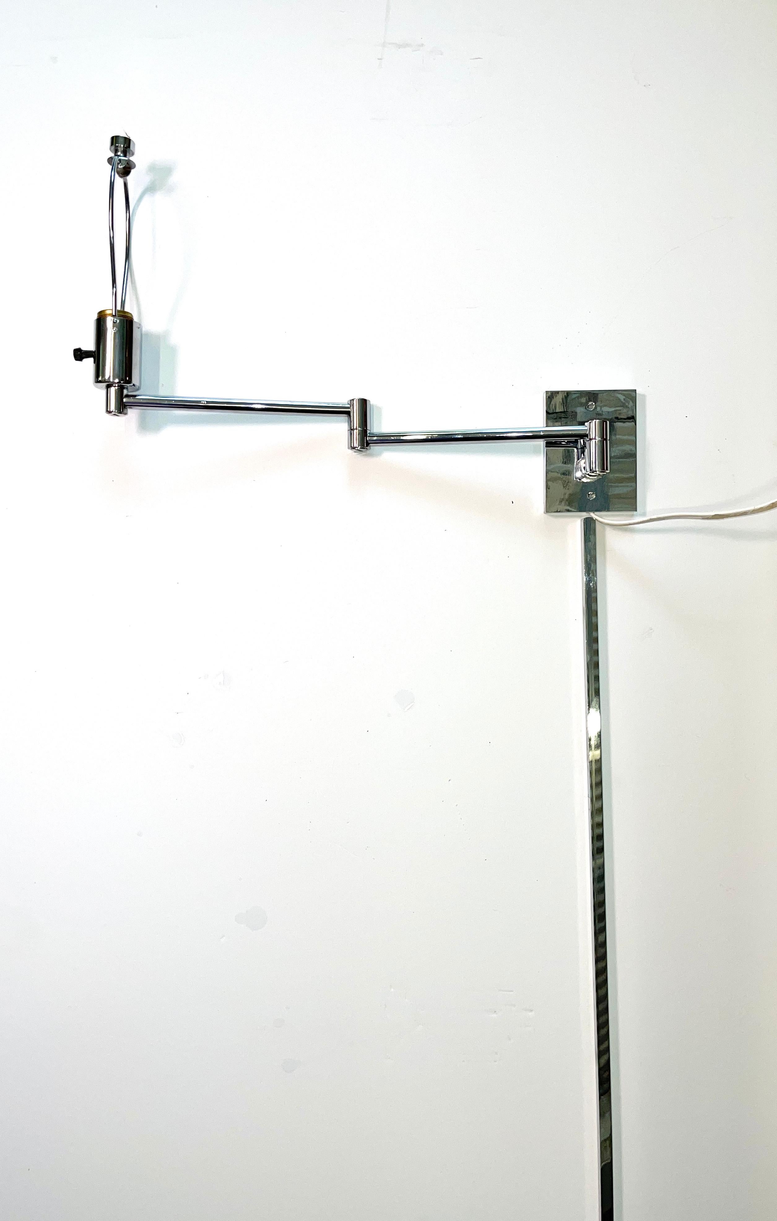 wall mounted swing arm table