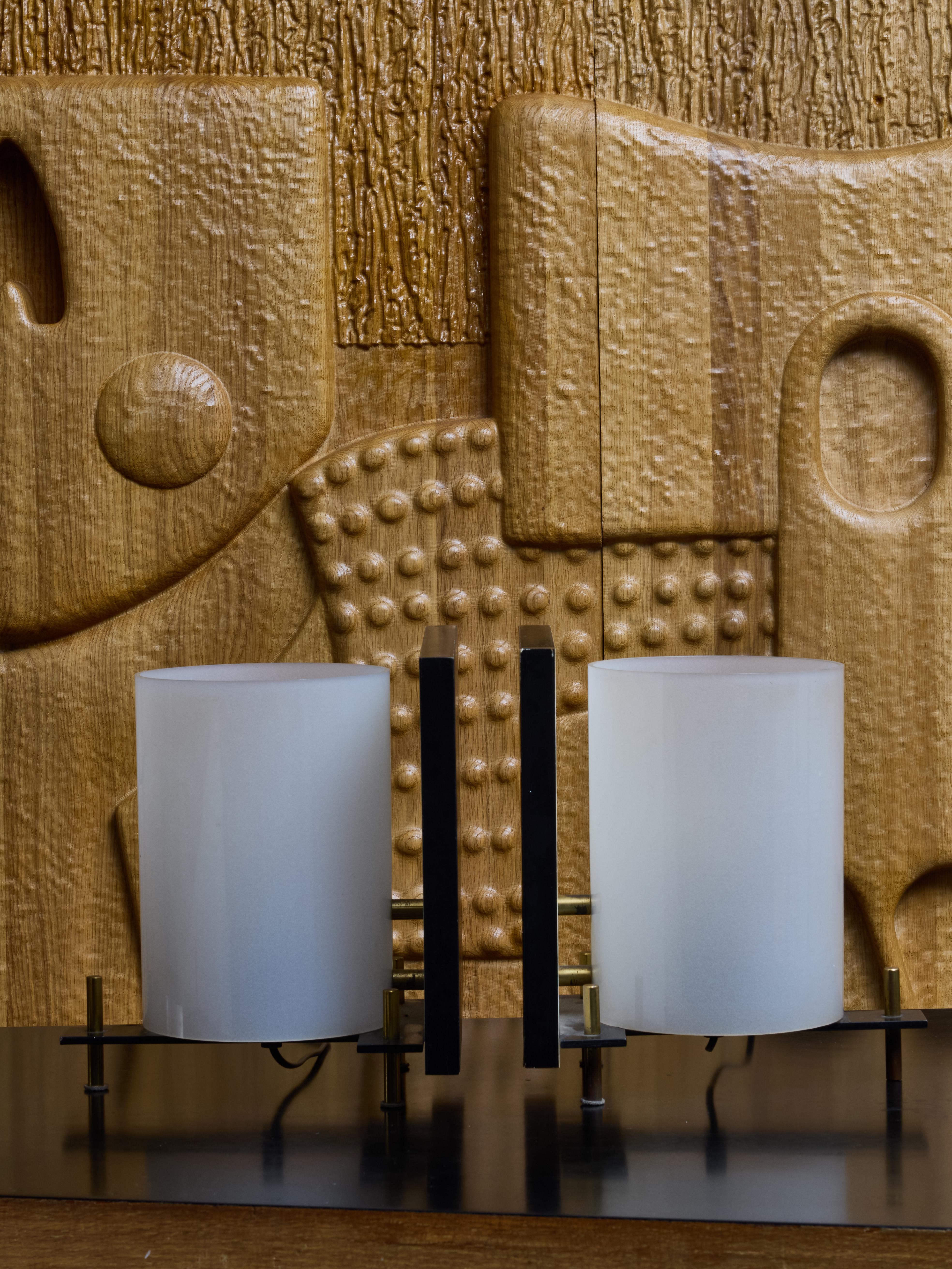 Français Paire de lampes de table Georges Frydman pour EFA en vente