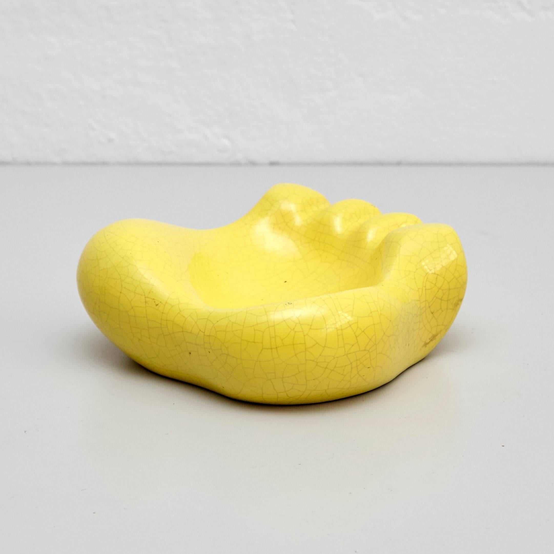 Mid-Century Modern Pair of Georges Jouve Ashtray, circa 1950