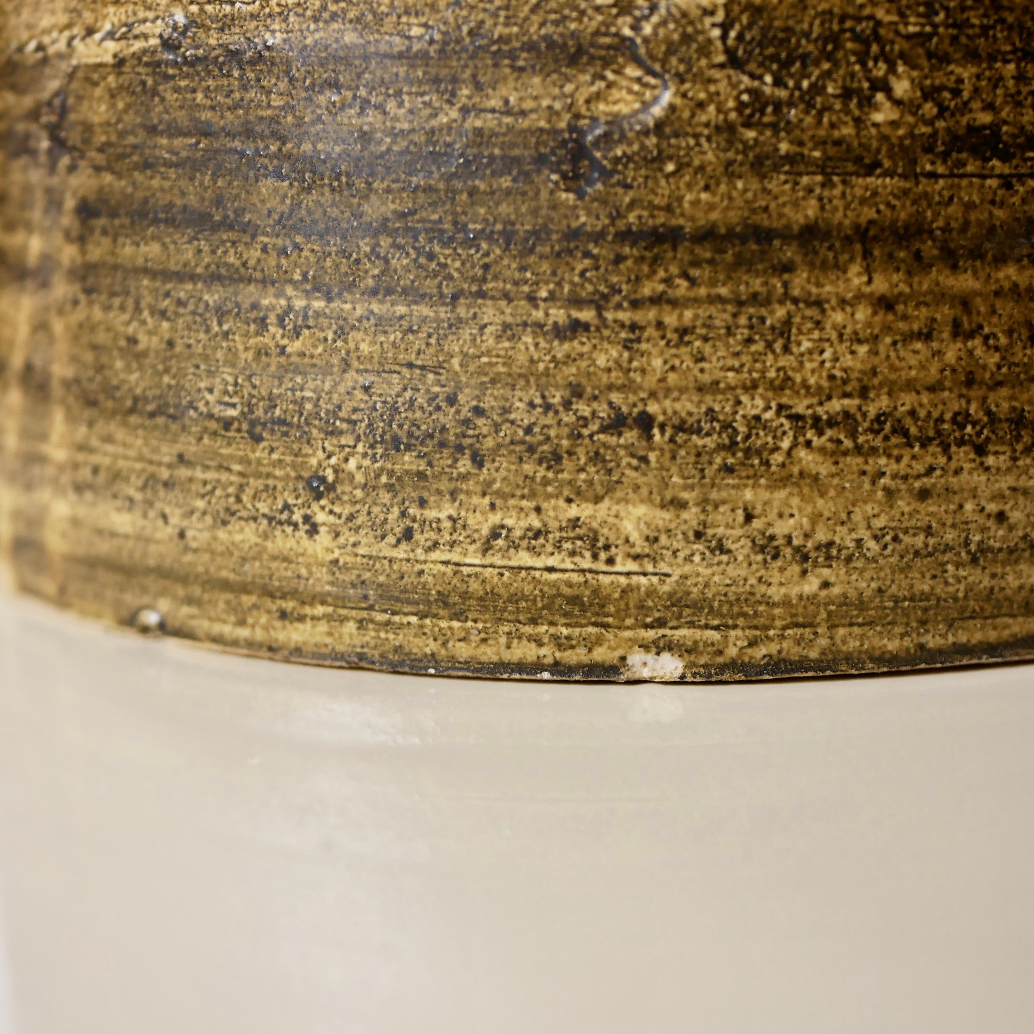 Pair of Georges Pelletier ceramic lamps, made in France, 1960s 1