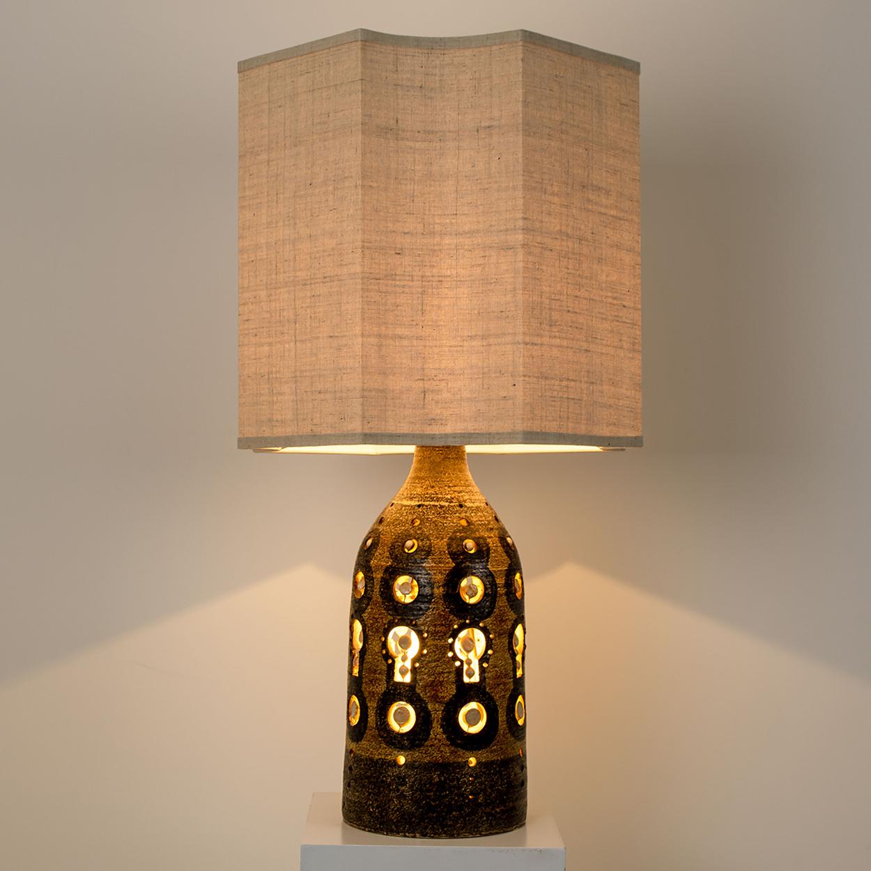 Pair of Georges Pelletier Table Lamps, circa 1970, France 10