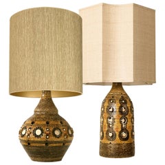 Pair of Georges Pelletier Table Lamps, circa 1970, France