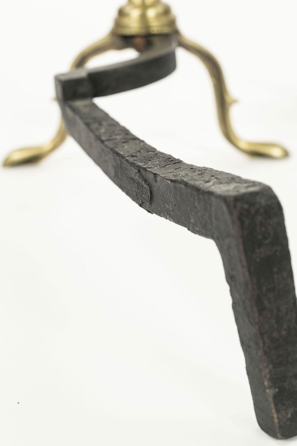 Pair of Georgian Andirons 1