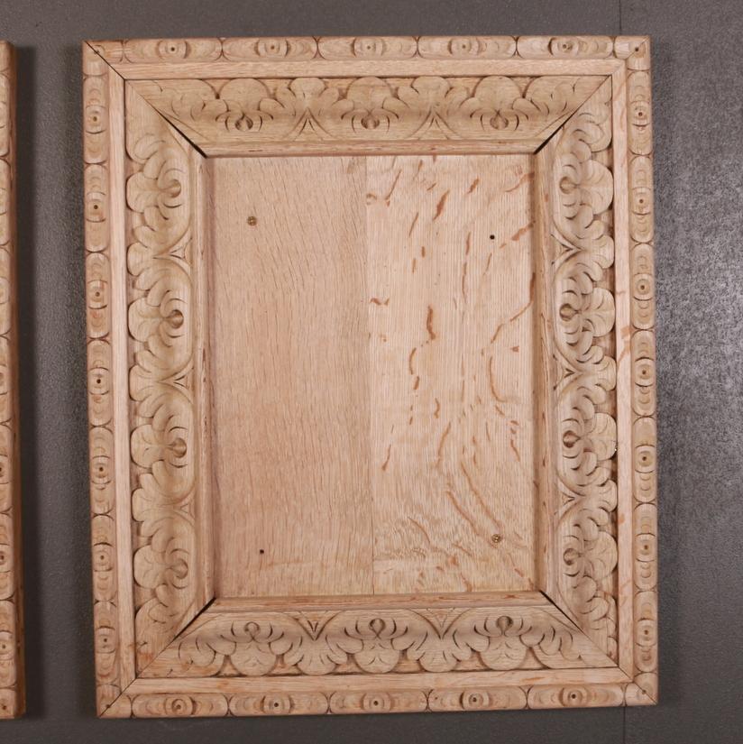 Pair of bleached and carved oak panels. Good decorative panels. 1780

Dimensions
20.5 inches (52 cms) wide
2.5 inches (6 cms) deep
24.5 inches (62 cms) high.
   
  