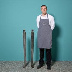 Pair of Georgian Carved Slate Freestanding Legs