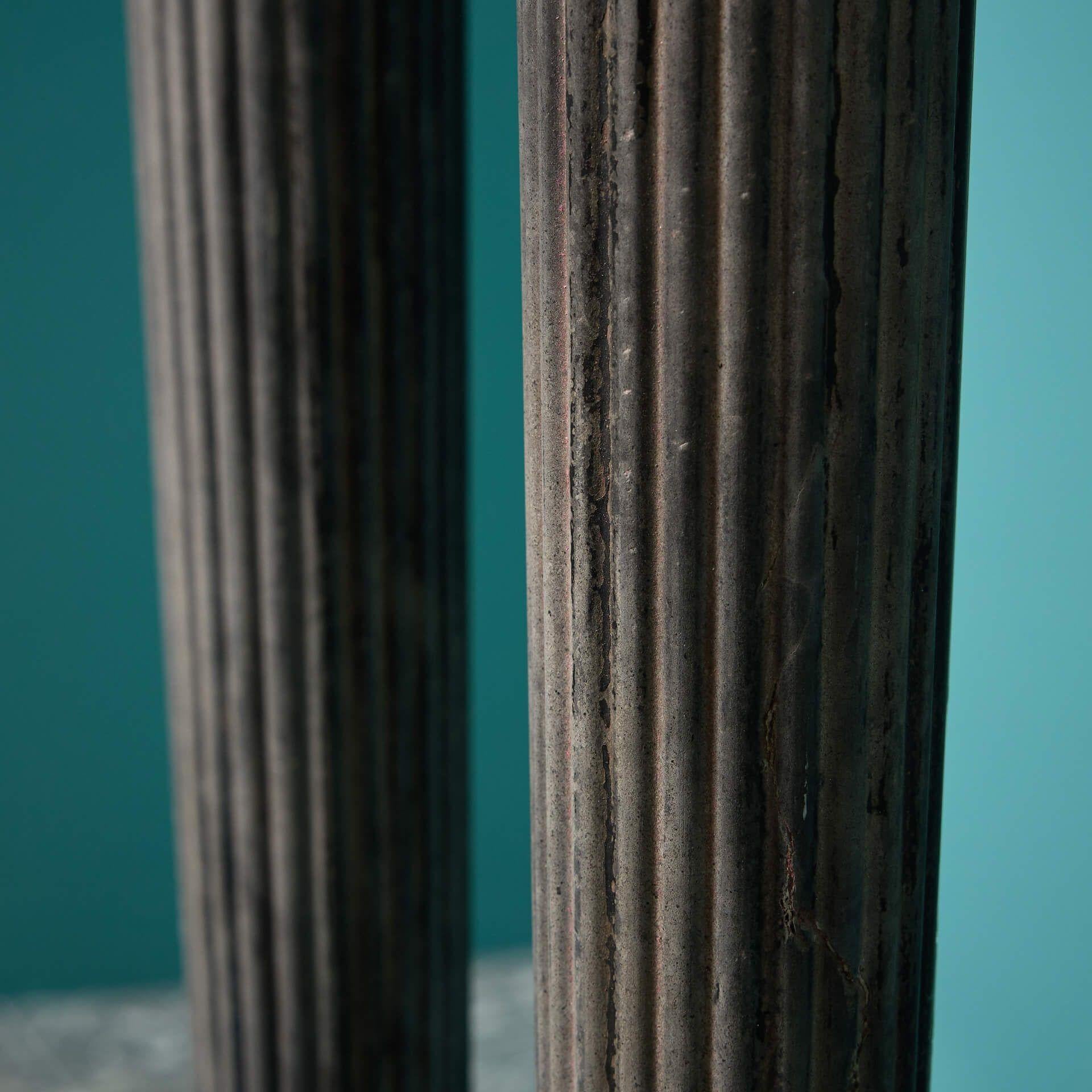 Pair of Georgian Carved Slate Freestanding Legs For Sale 1