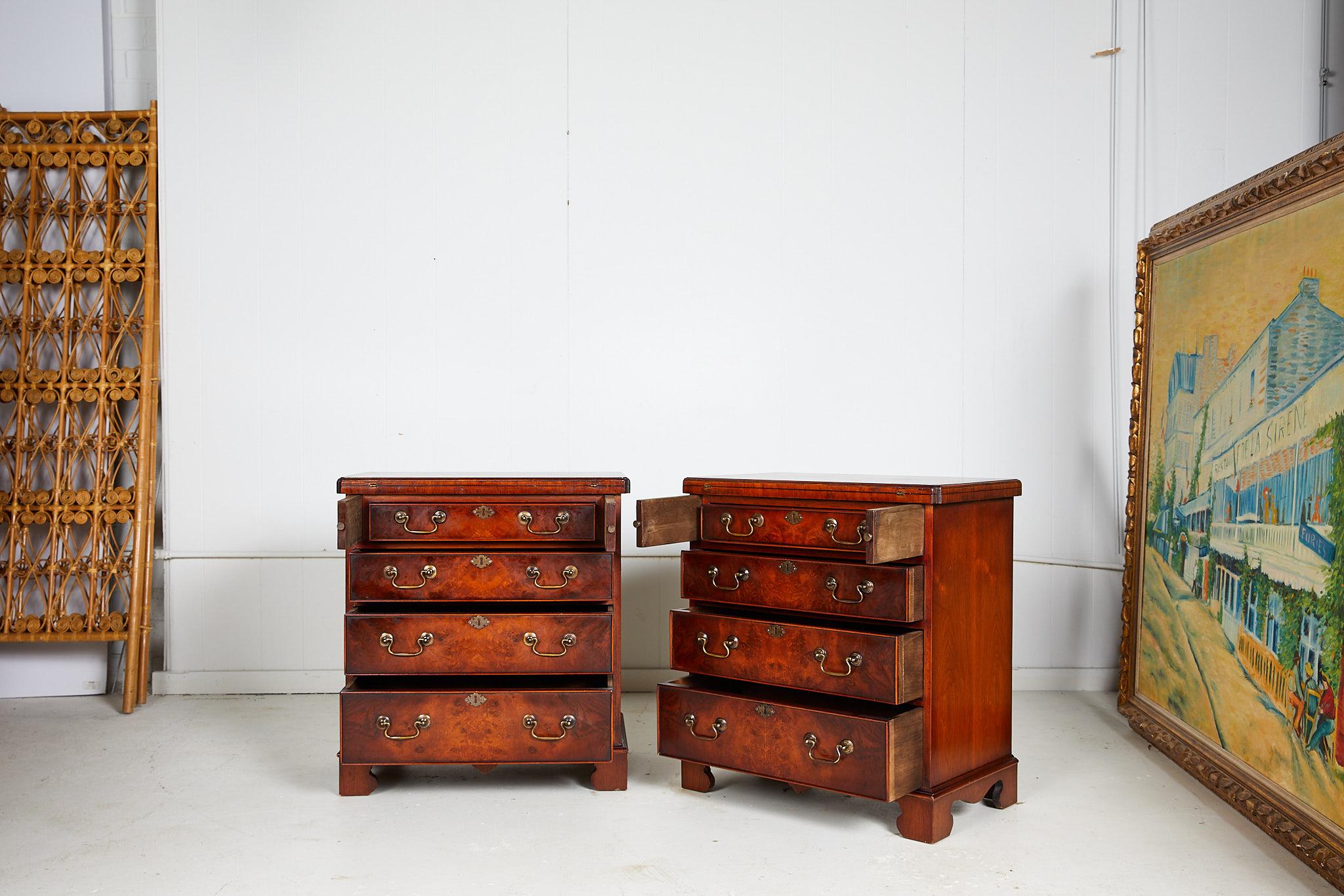 pair of bachelor chests