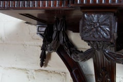 Pair of Georgian Mahogany Brackets