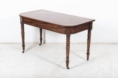 Pair of Georgian Mahogany D End Tables