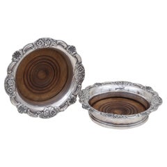 Walnut Sheffield and Silverplate