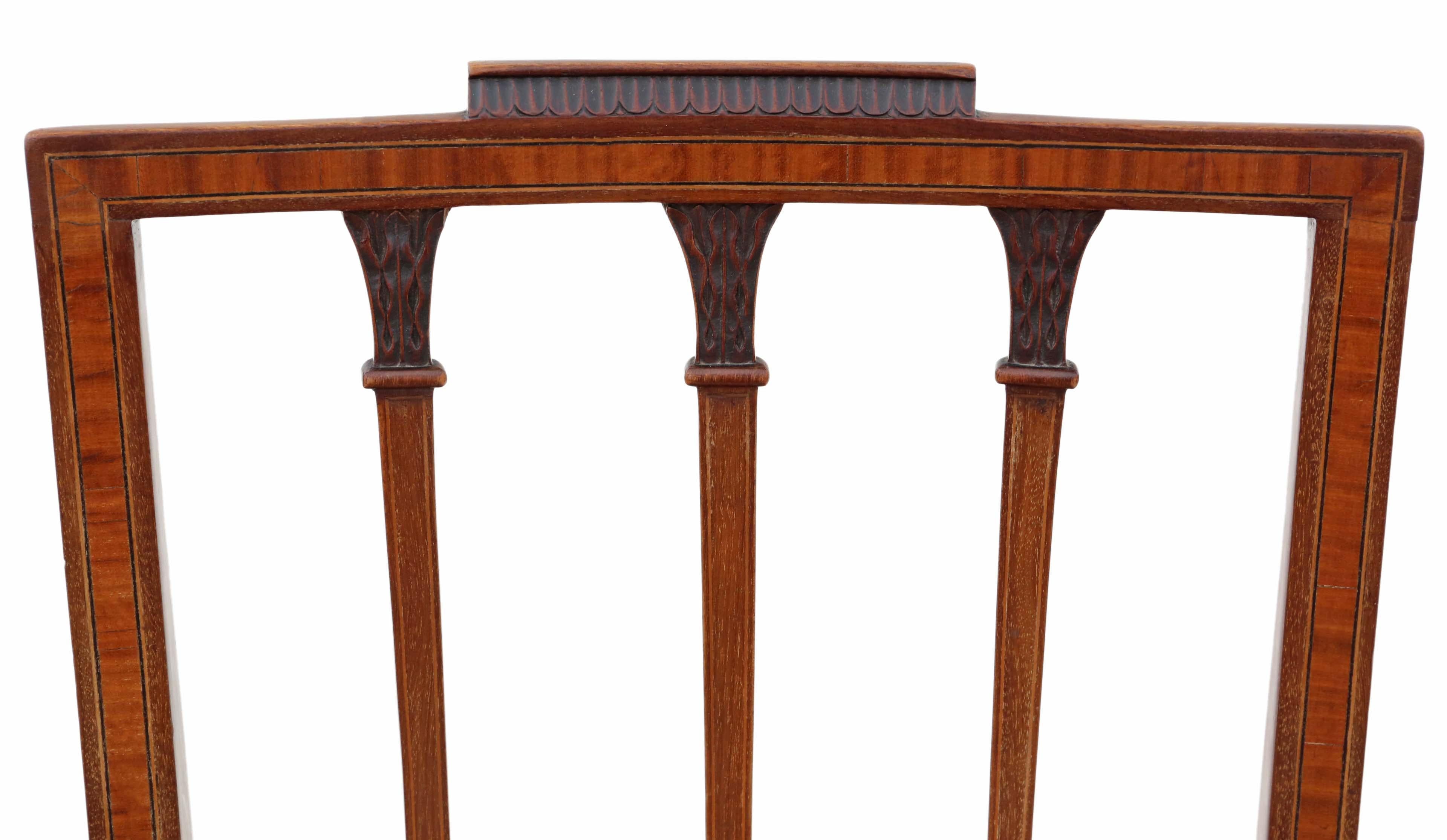 Pair of Georgian Revival Mahogany Elbow Carver Dining Chairs, Antique Quality, C1900 Armchairs. These chairs encapsulate the elegance of the Georgian era with their fine craftsmanship and striking design.

Rest assured, each chair is meticulously
