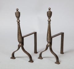 Pair of Georgian Steel Tool Rests