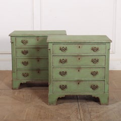 Pair of Georgian Style Bedside Chests
