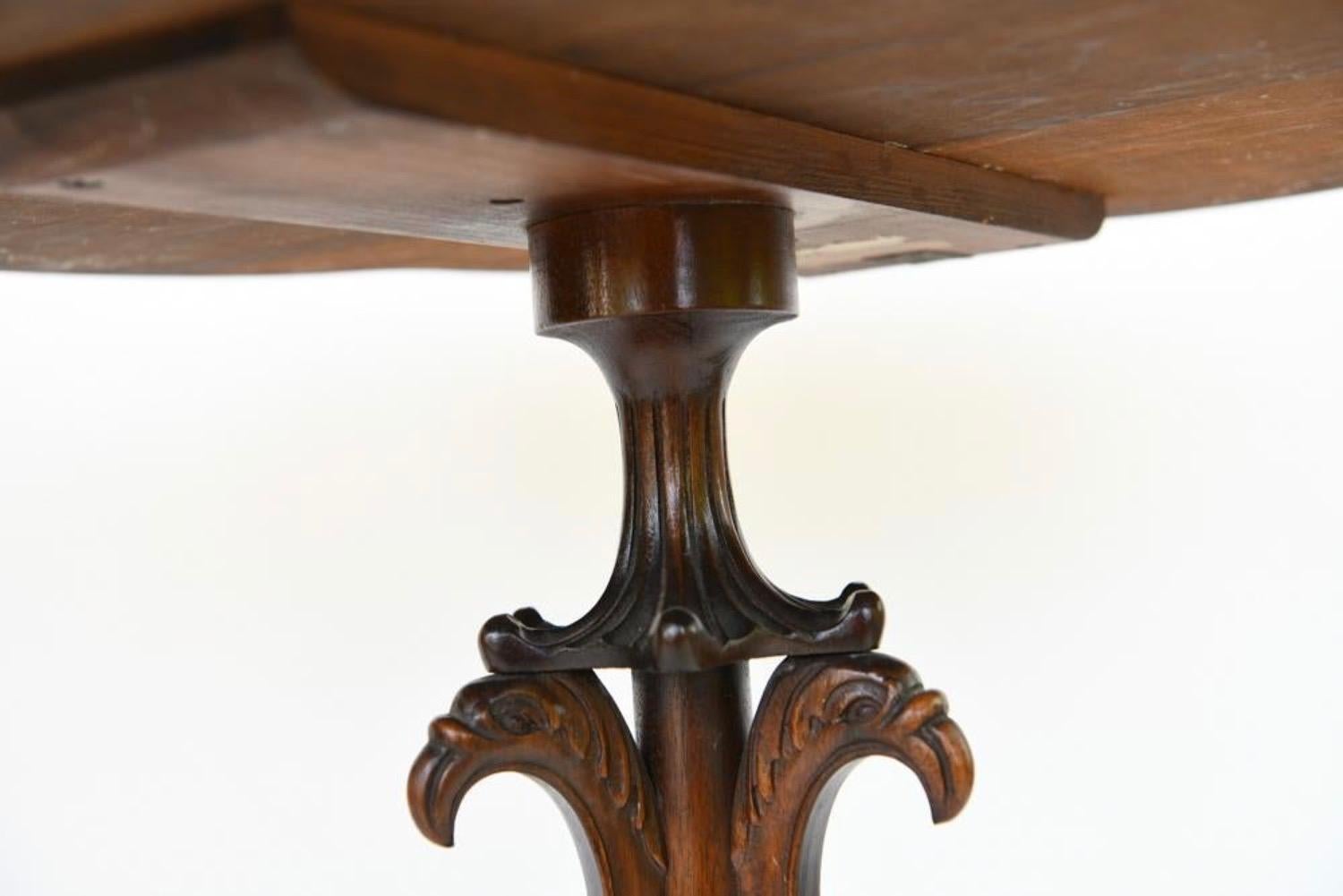 Pair of Georgian Style Mahogany Galleried Side Tables 2
