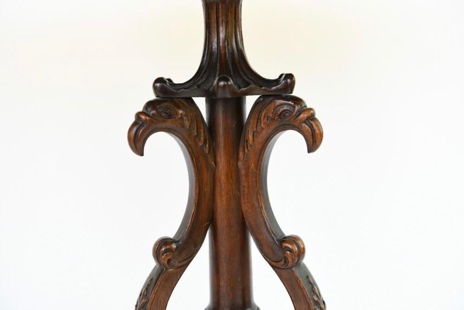 Pair of Georgian Style Mahogany Galleried Side Tables 3