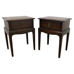 Pair of Georgian Style Night Tables Bedside Cabinets