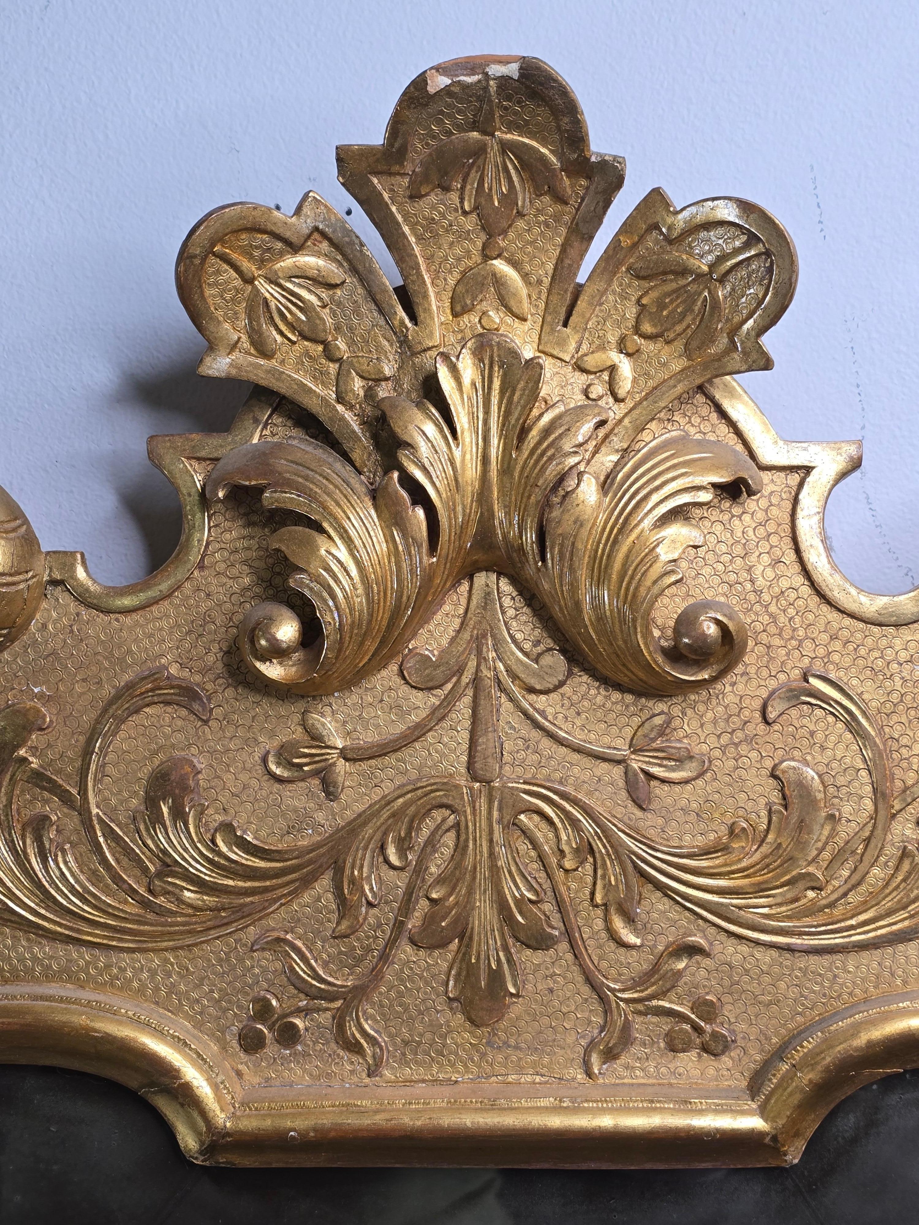 Mercury Glass Pair of Georgian Style Split Plate Mirrors manner of John Belchier For Sale