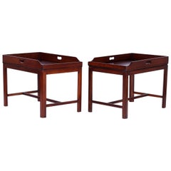 Pair of Georgian Style Tray Tables