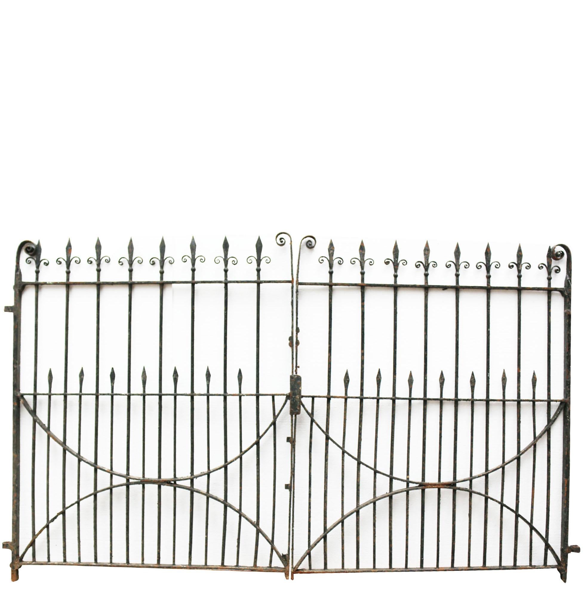 georgian wrought iron gates