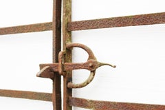 Pair of Georgian Wrought Iron Estate Gates
