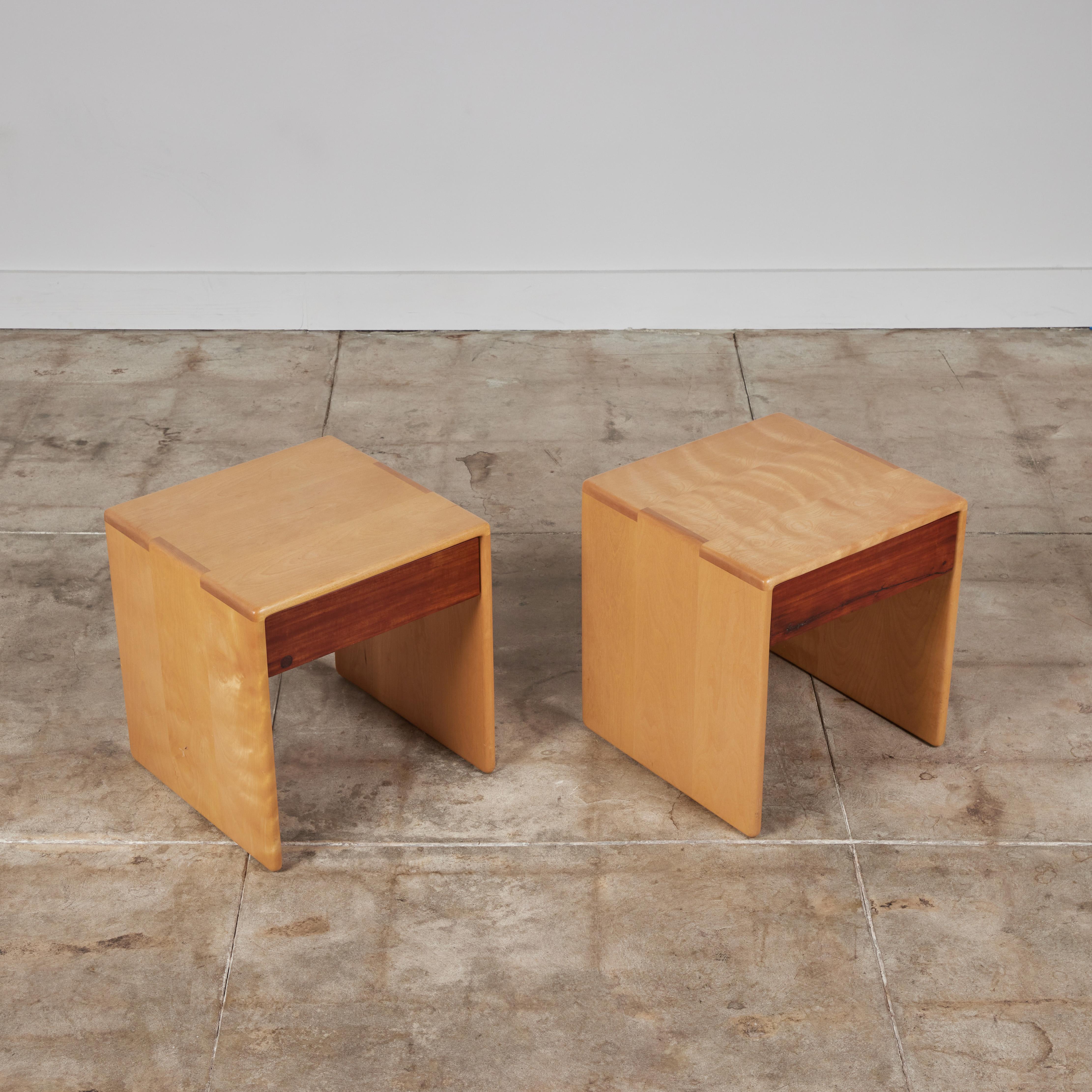 Pair of Gerald McCabe Nightstands for Eon Furniture 1