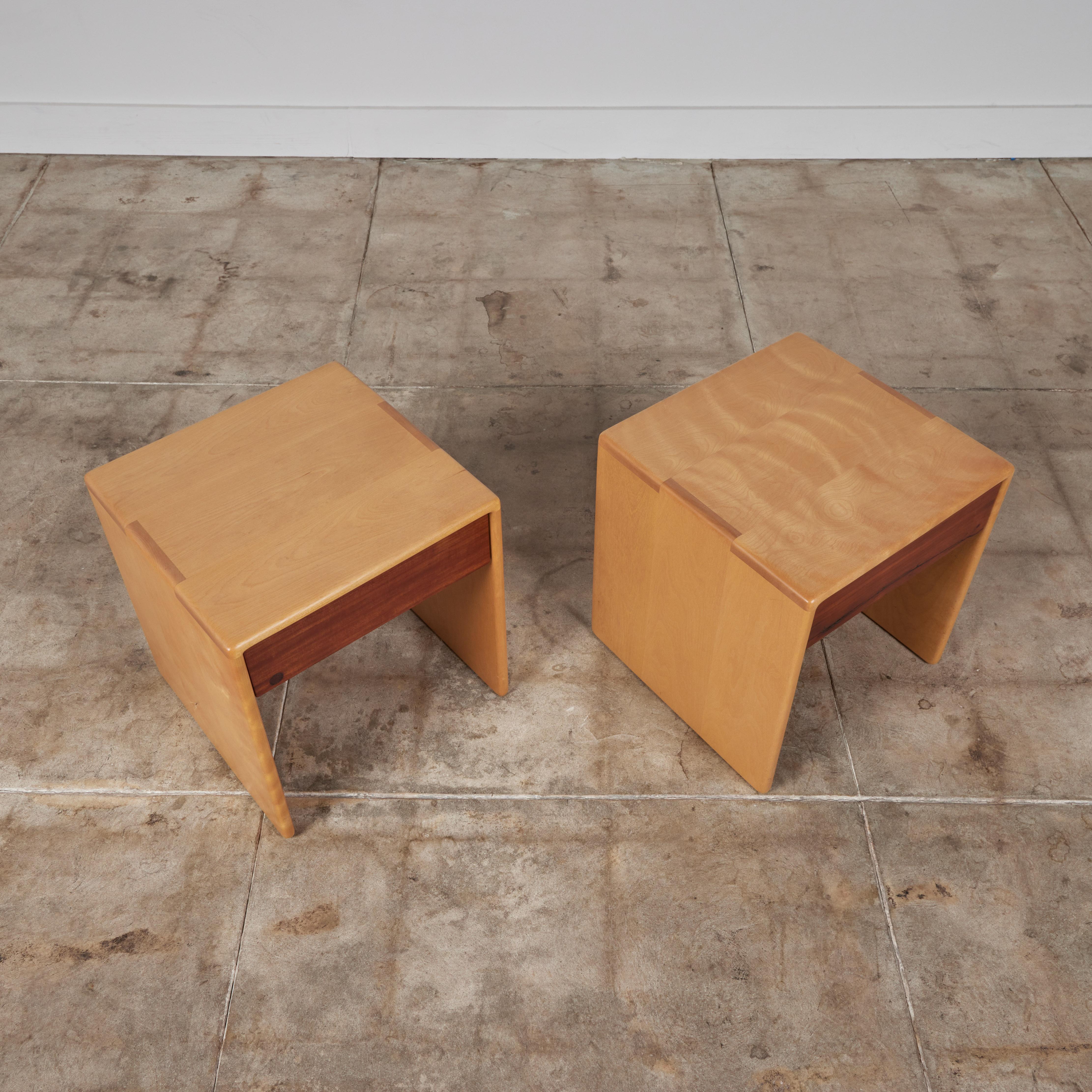 Pair of Gerald McCabe Nightstands for Eon Furniture 3