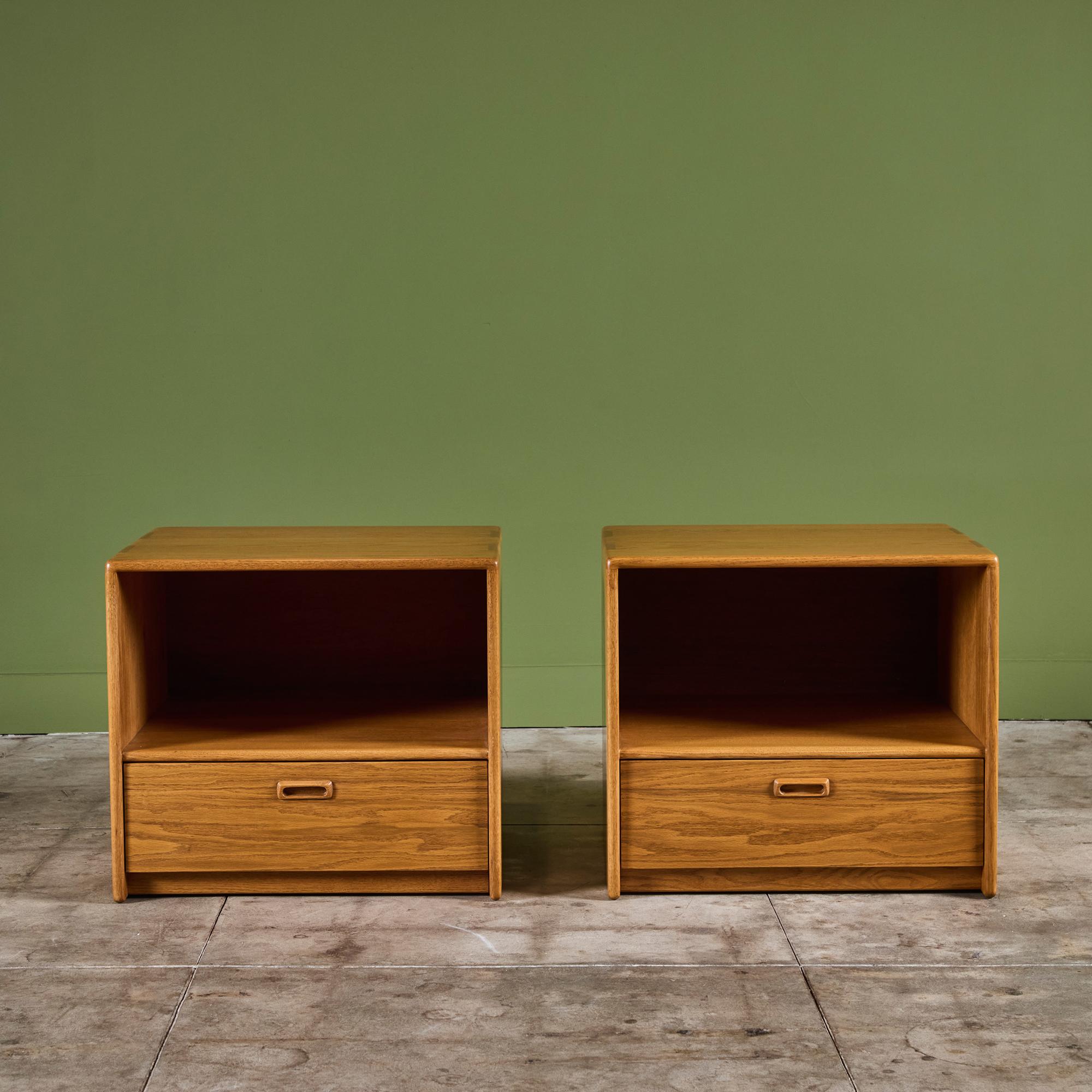 Pair of Gerald McCabe Nightstands for Eon Furniture For Sale 1