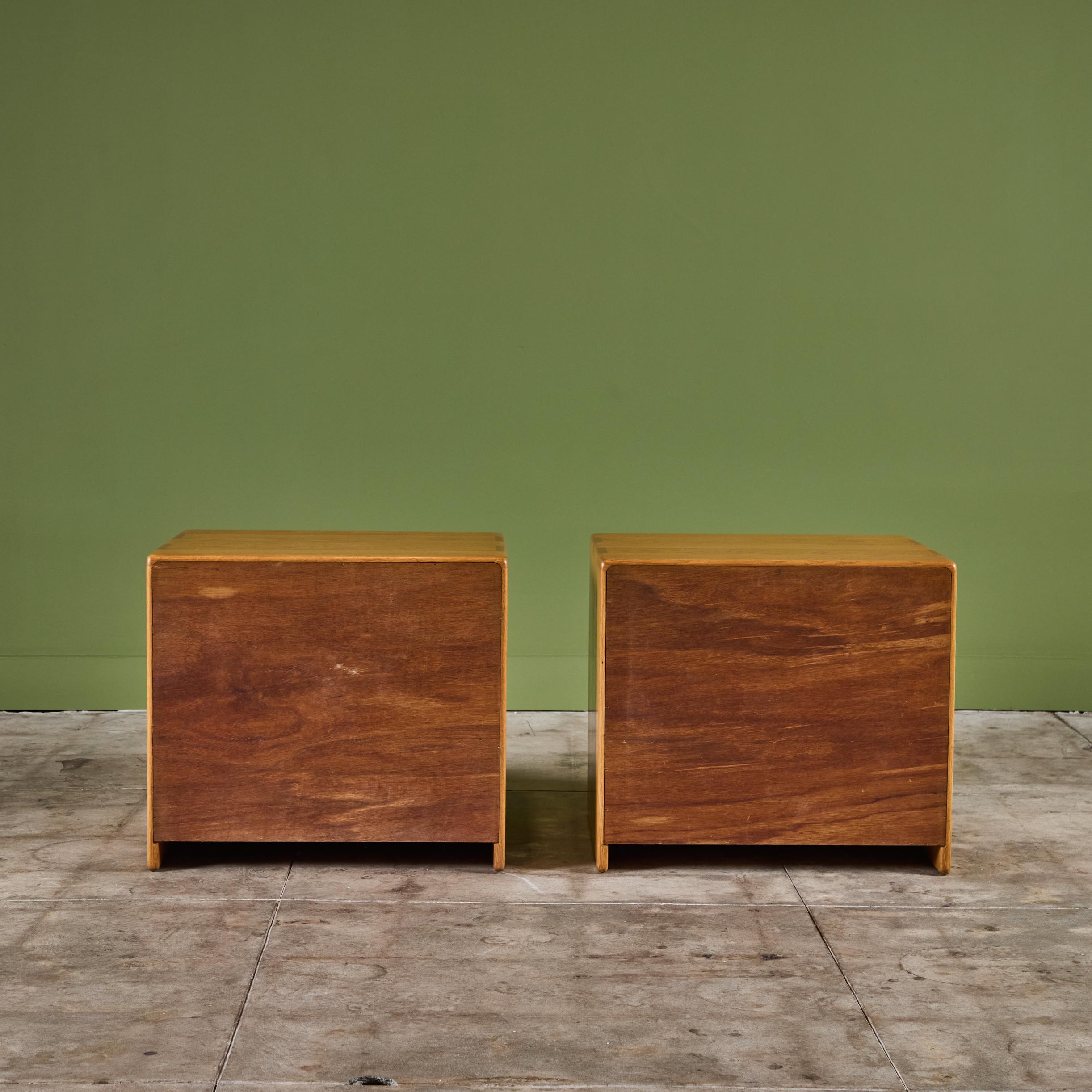 Pair of Gerald McCabe Nightstands for Eon Furniture For Sale 2