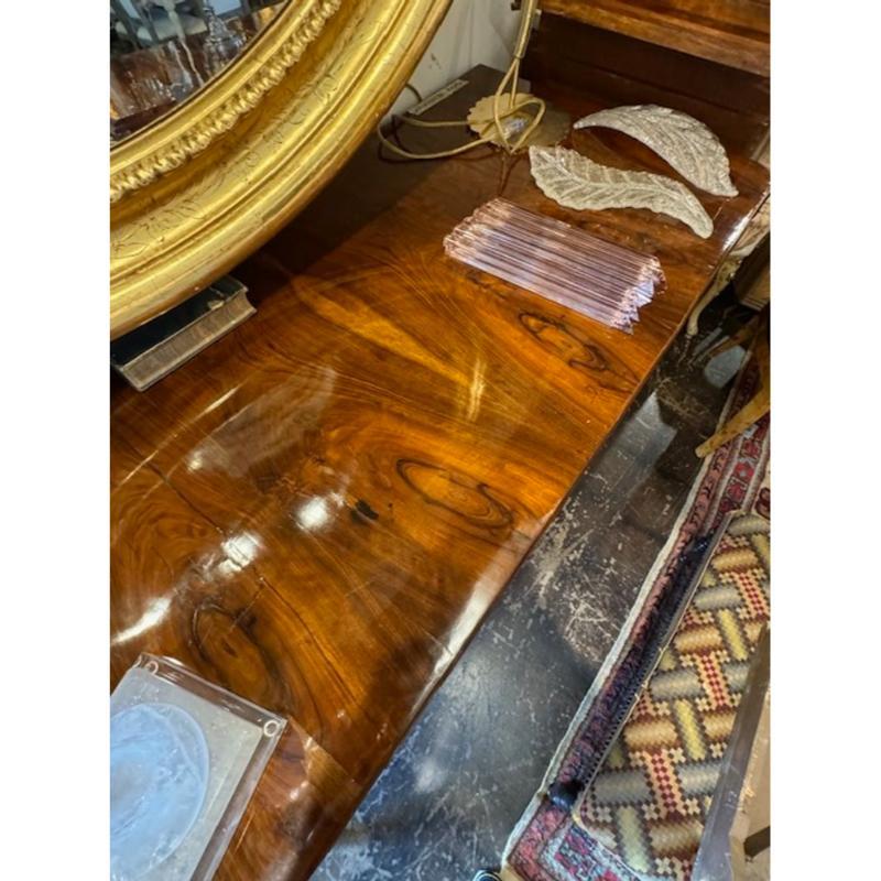 Pair of German 19th Century Walnut Biedermeier Commodes 8