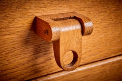 Pair of German carpenter Custom Bedside tables or end tables