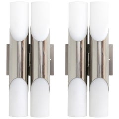 Pair of German Double Wall Lights