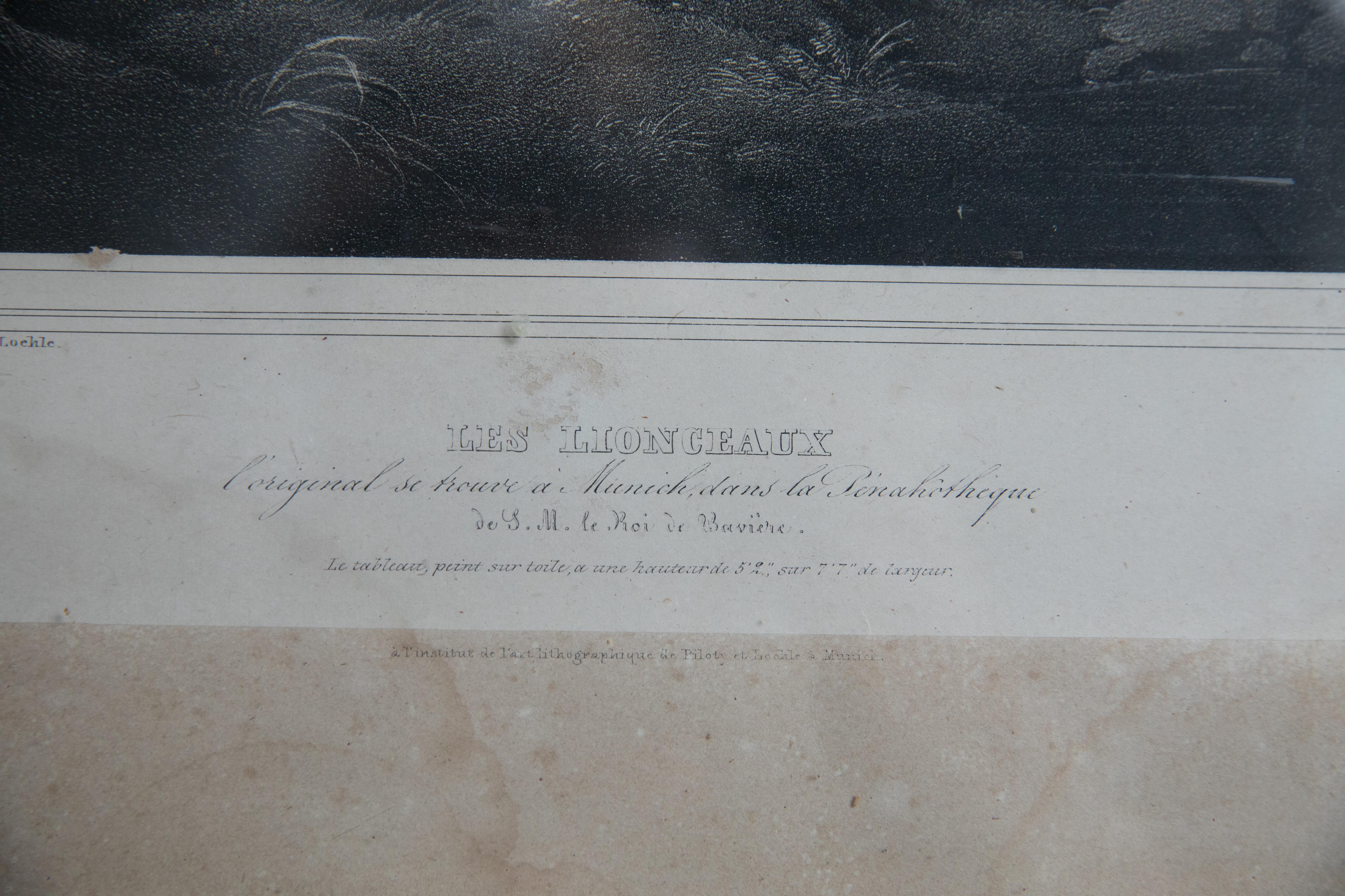 Pair of German Framed Engravings, 