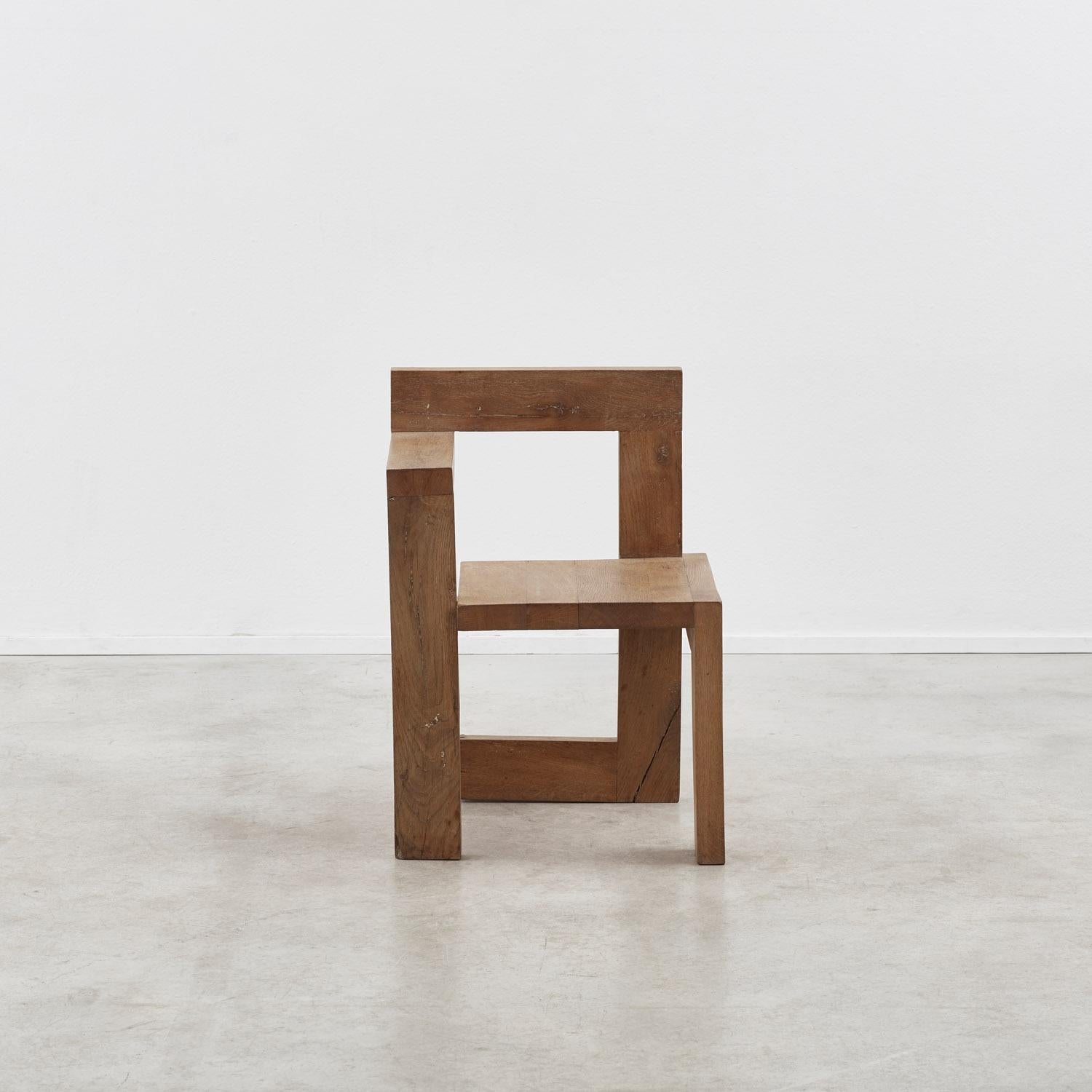 Bauhaus Pair of Gerrit Rietveld Steltman chairs - Netherlands, 1963 For Sale