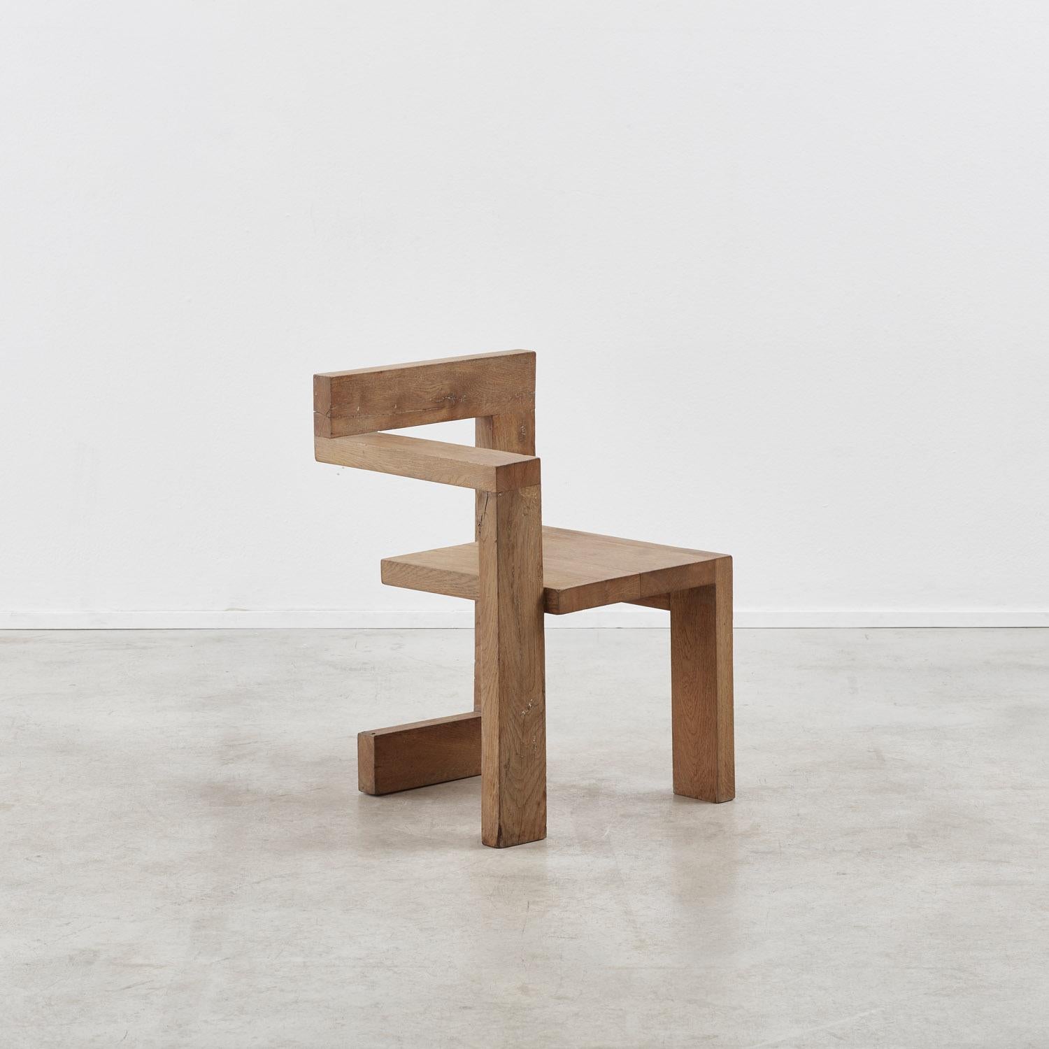Dutch Pair of Gerrit Rietveld Steltman chairs - Netherlands, 1963 For Sale