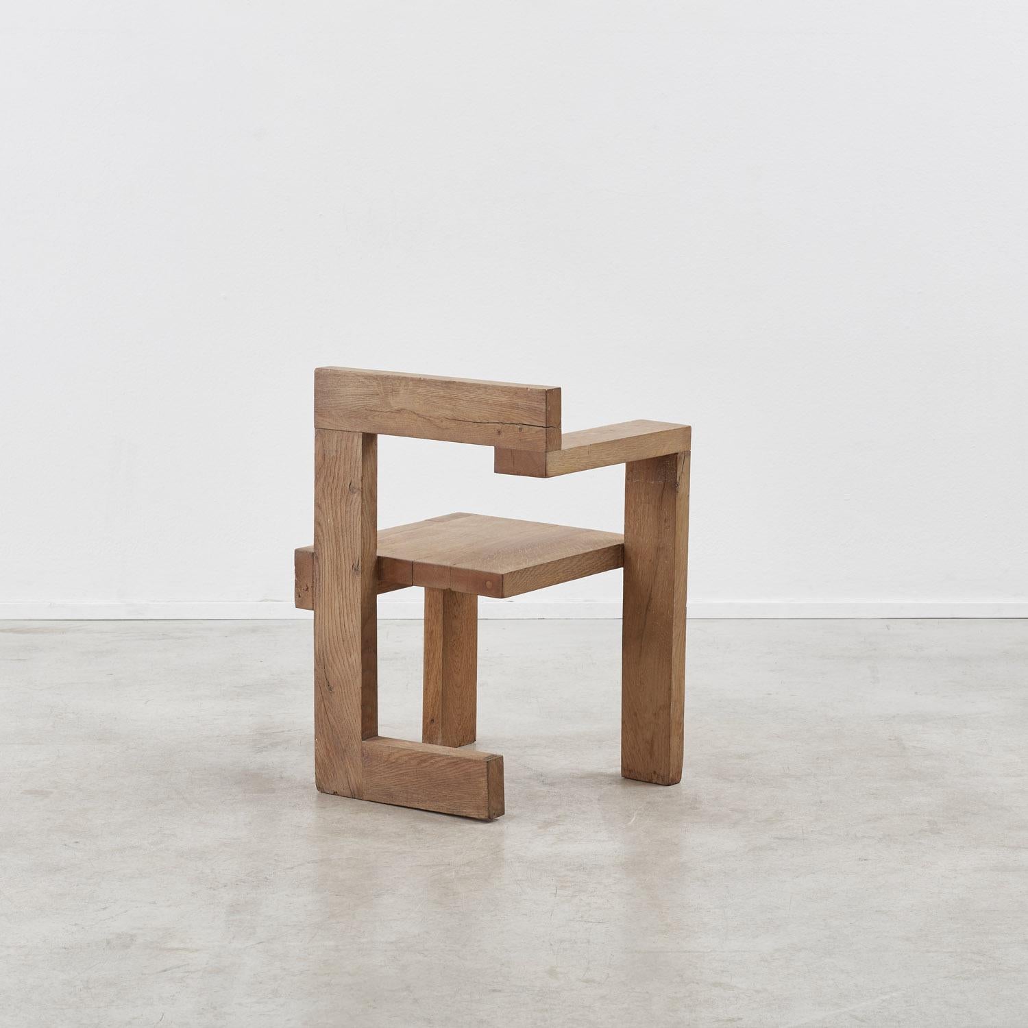 Late 20th Century Pair of Gerrit Rietveld Steltman chairs - Netherlands, 1963 For Sale