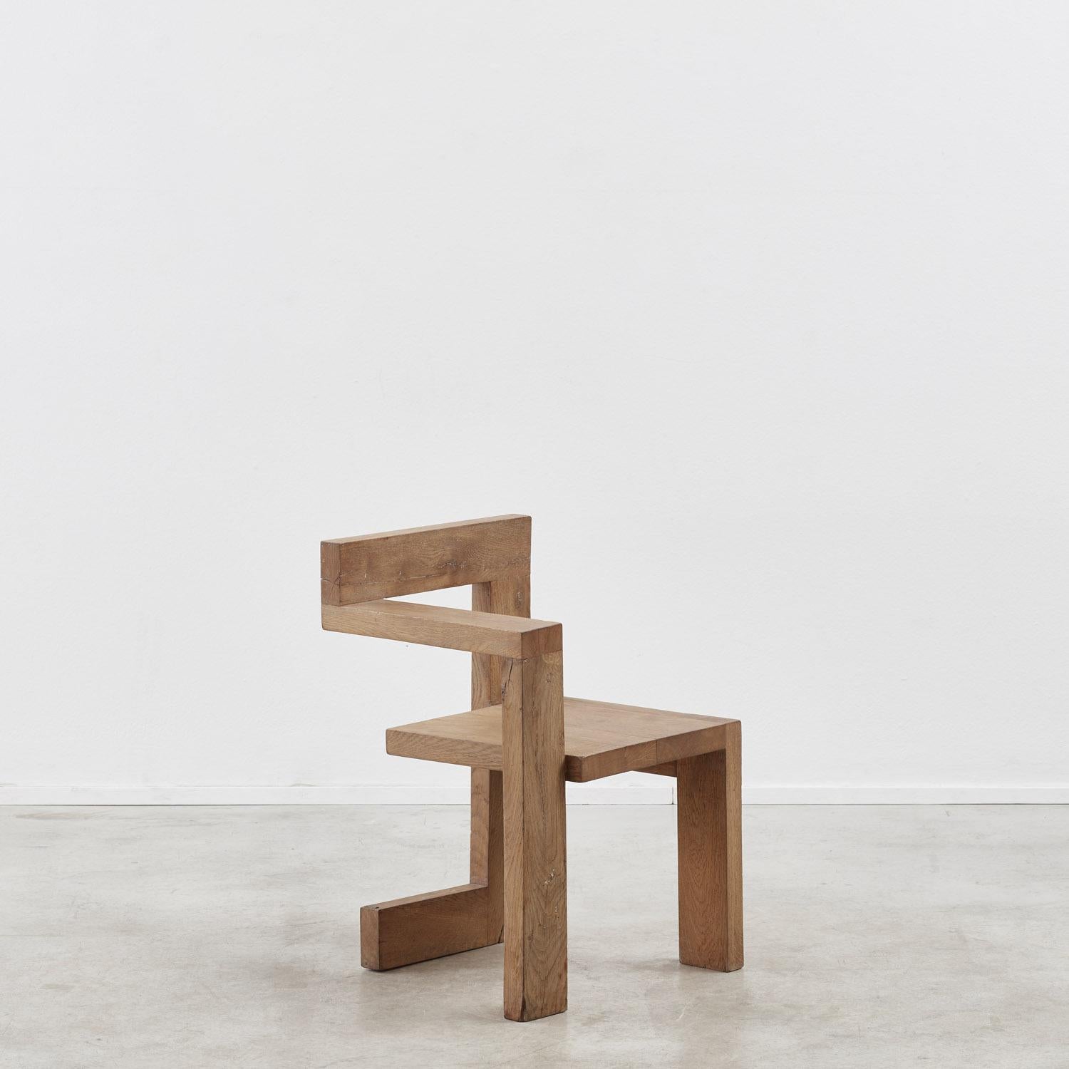 Pine Pair of Gerrit Rietveld Steltman chairs - Netherlands, 1963 For Sale