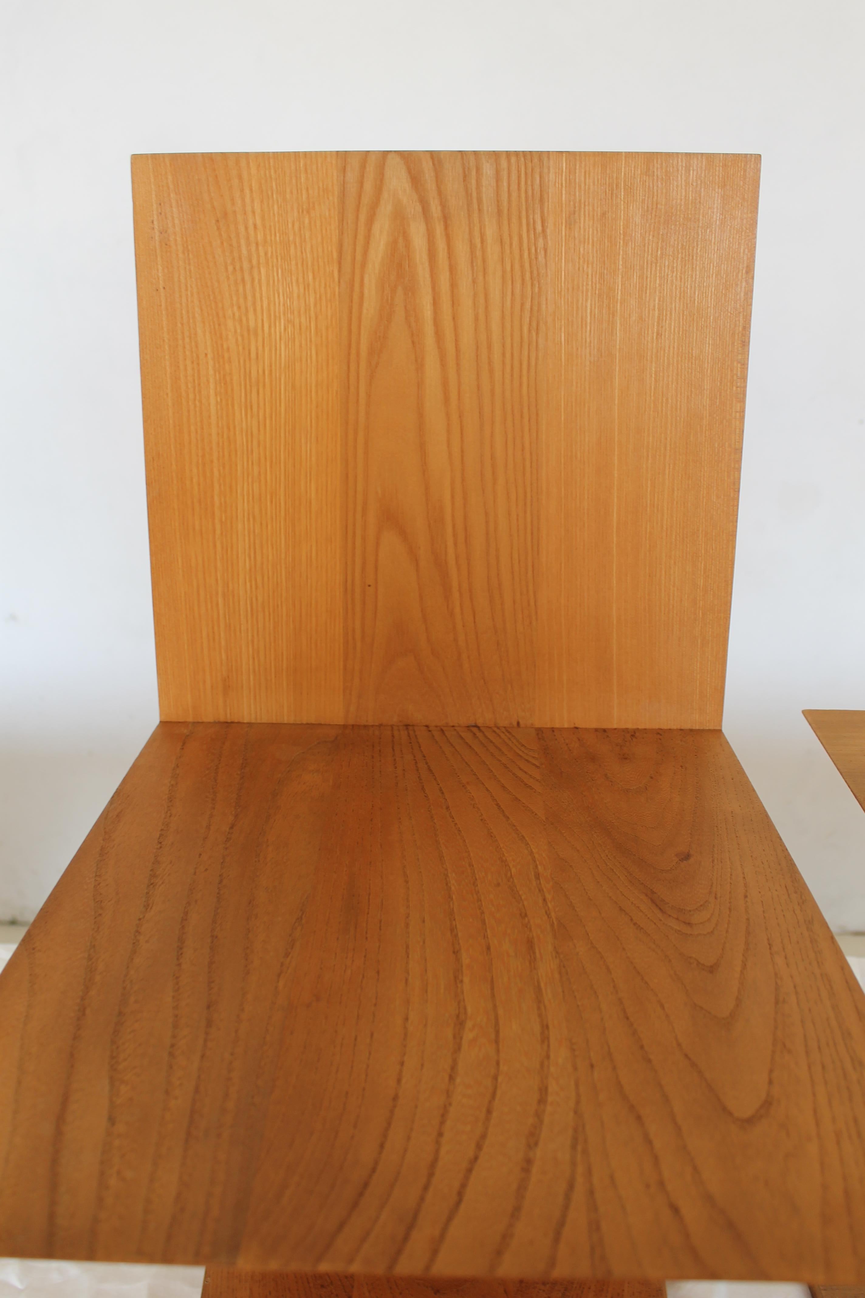 Wood Pair of Gerrit Rietveld 