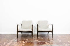 Pair of Restored Mid-Century Vintage GFM-64 Armchairs by Edmund Homa, 1960's.