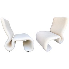 Pair of Ghost Armchairs. Italy, 1970s