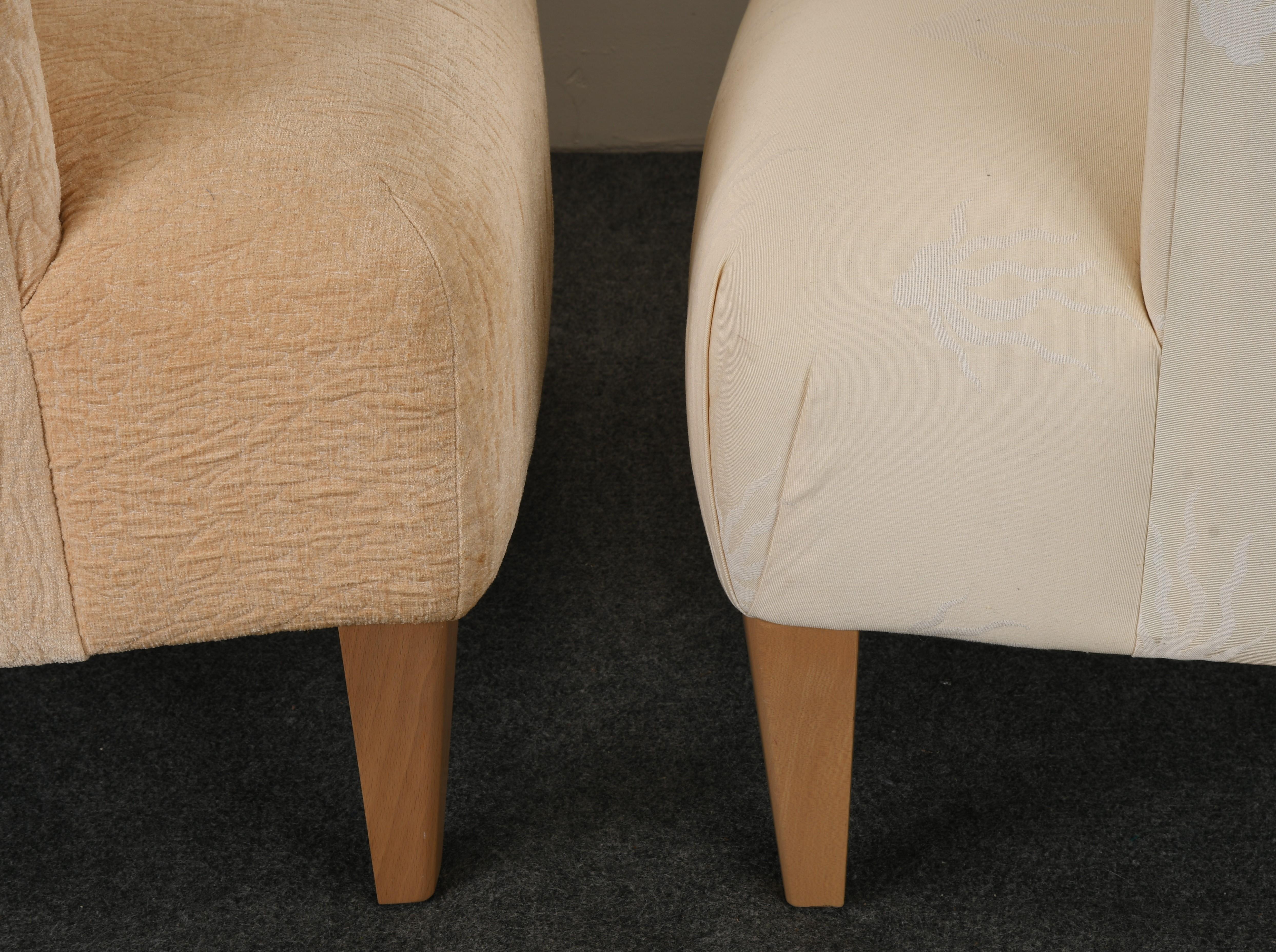 Upholstery Pair of 